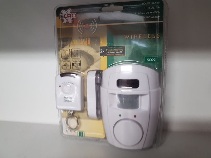 BEZPRZEWODOWY ALARM ELRO