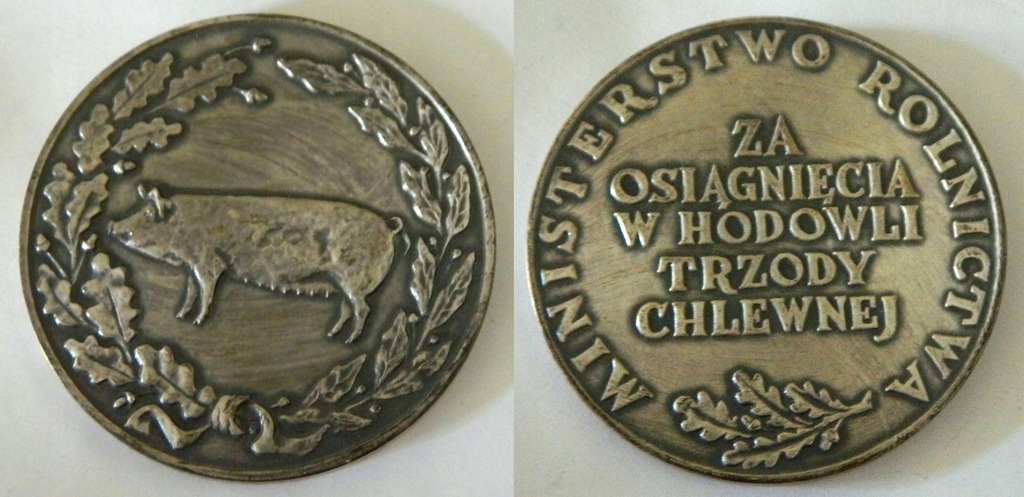 MEDAL ZA OSIĄGNIĘCIA W HODOWLI TRZODY CHLEWNEJ