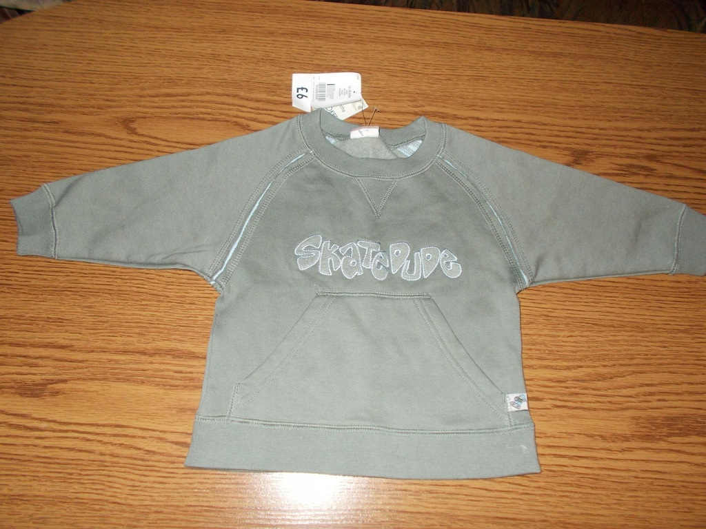 Cheroke dresowa bluza z napisem NOWA 86cm