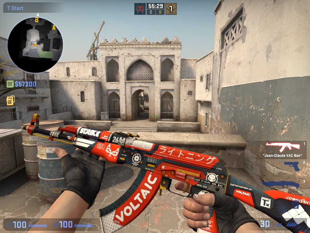 AK-47 Bloodsport CS:GO ak47 Krwawy Sport 4/5 MW
