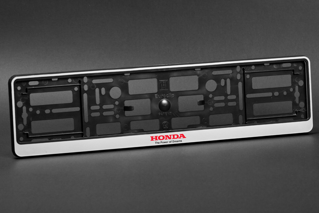 Honda 2 ramki ramka tablicy rejestracyjnej