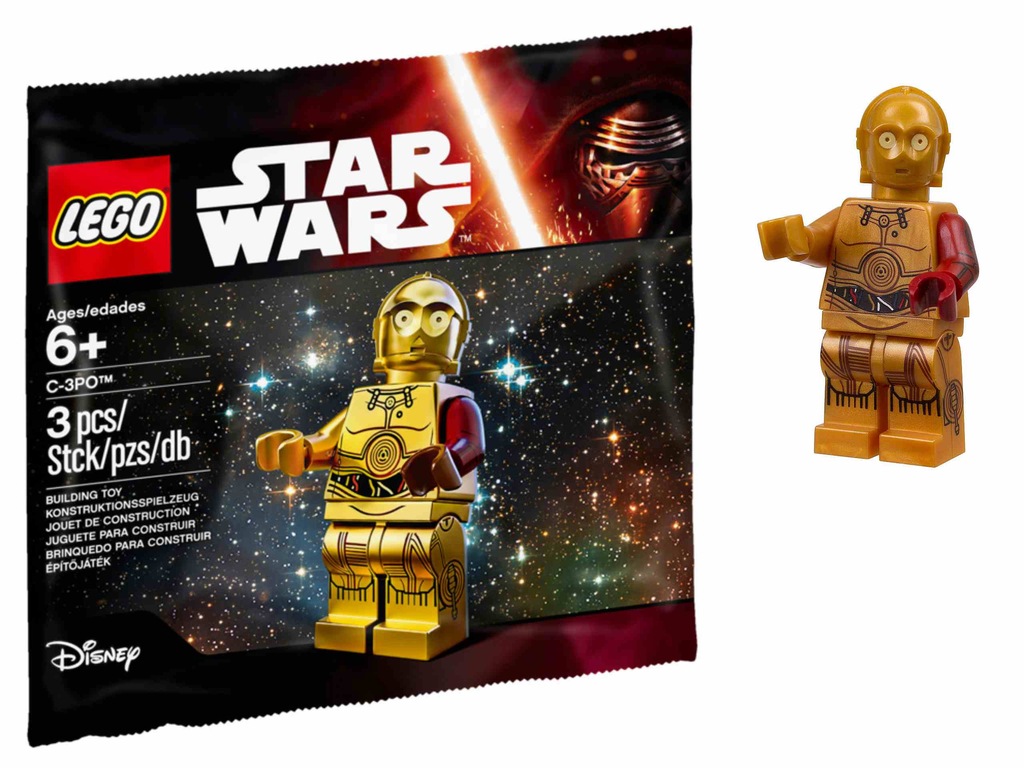 LEGO Star Wars- C-3PO Limitowana Edycja ! Polybag