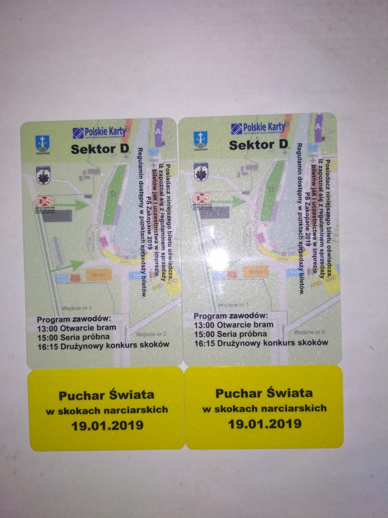 Bilety na Skoki Zakopane sobota 19.01 sektor D