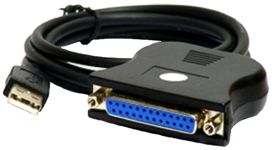 Adapter przejsciowka USB- LPT żeńska kasa drukarki