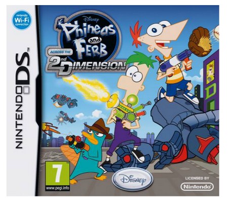 6KSS465 PHINEAS AND FERB   GRA NINTENDO DS