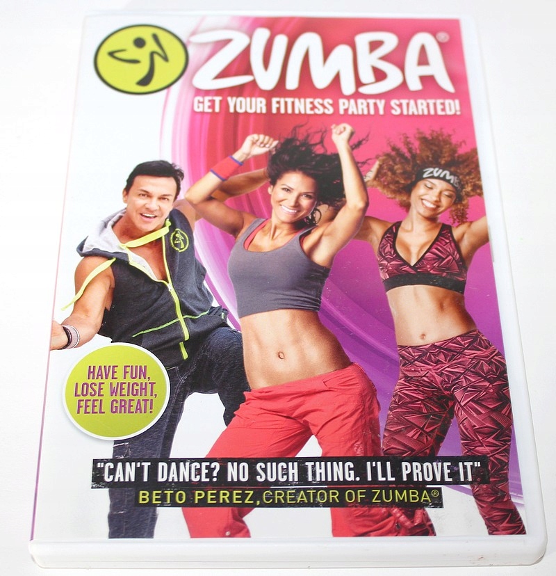 ZUMBA DVD płyta do ćwiczeń w domu TANIEC Z367