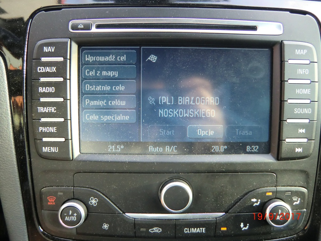 Nawigacja Ford NX Smax Mondeo Galaxy POLSKIE MENU