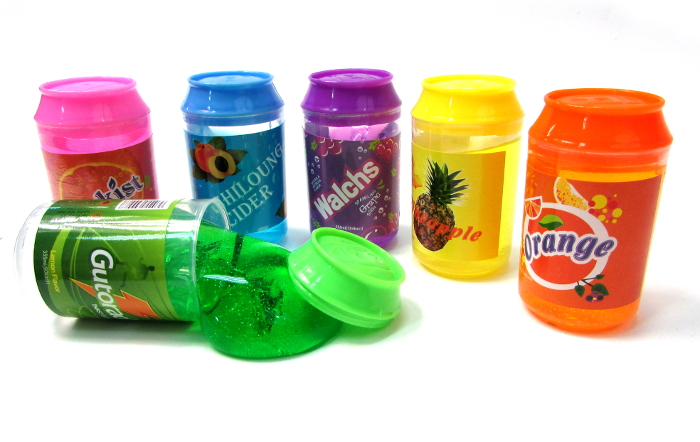 6 szt.GLUT slime CRYSTAL SLIME różne kolory PUSZKI
