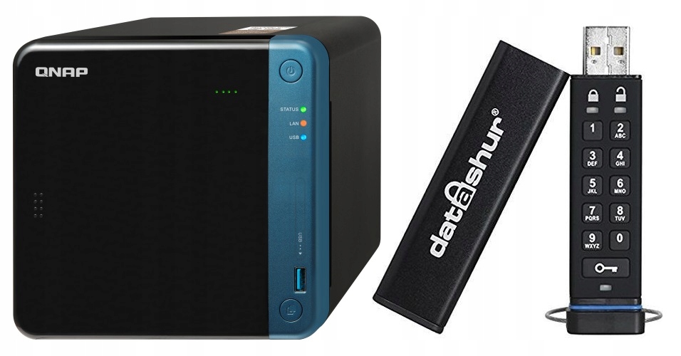 QNAP TS-453Be-4G NAS + GRATIS SZYFROWANY Pendrive