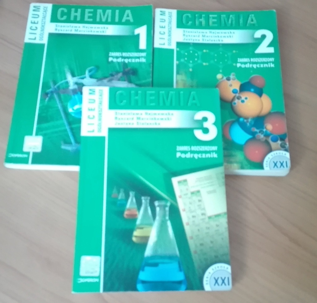 Odkrywamy Na Nowo Chemia Operon Komplet Chemia 1 2 3 Hejwowska rozszerzony OPERON - 7411753234