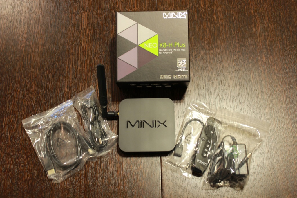 Android Minix NEO X8-H Plus 4K +Pilot Uniwersalny