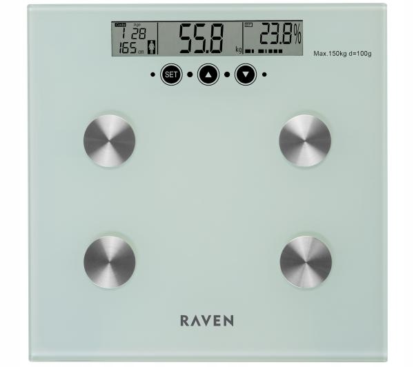 Waga łazienkowa RAVEN EW003 elektroniczna do 150kg