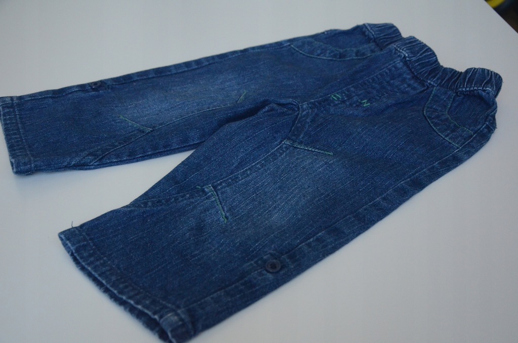 spodnie jeansowe George 9-12 mies. 74cm