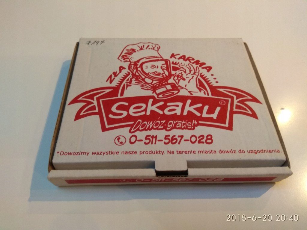 Sekaku Zła Karma BoxPizza Unikat Limit