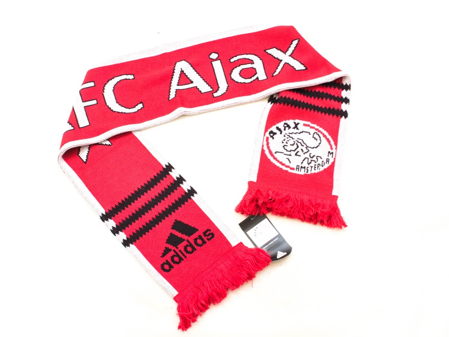 *M NEW! Adidas Szalik Męski Ajax Amsterdam Red