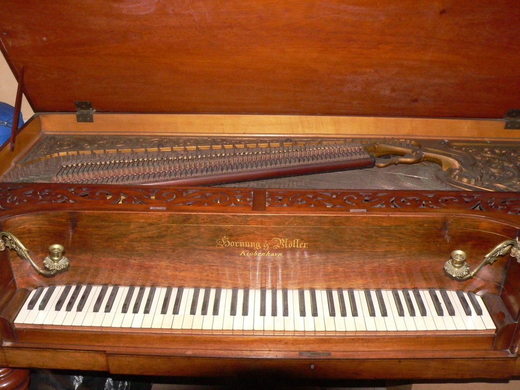 Pianino - Square Piano - Hornung & Moller 1847