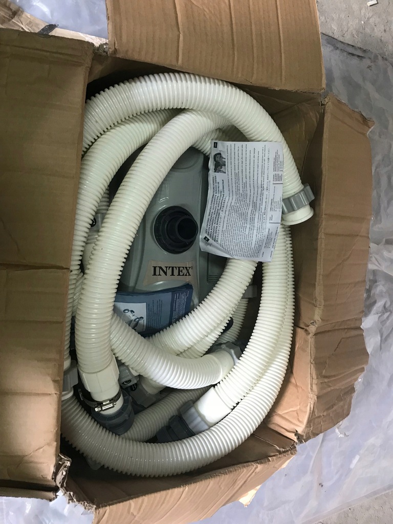 Automatyczny czyściciel dna odkurzacz INTEX 28001 - 7438769698 ...