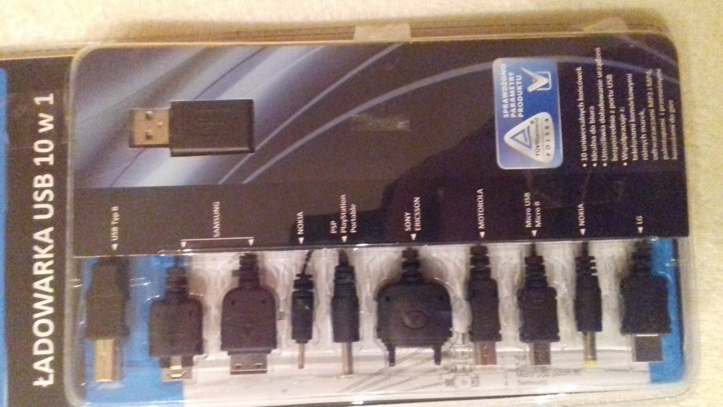 Ładowarka USB 10 w 1 CLARUS