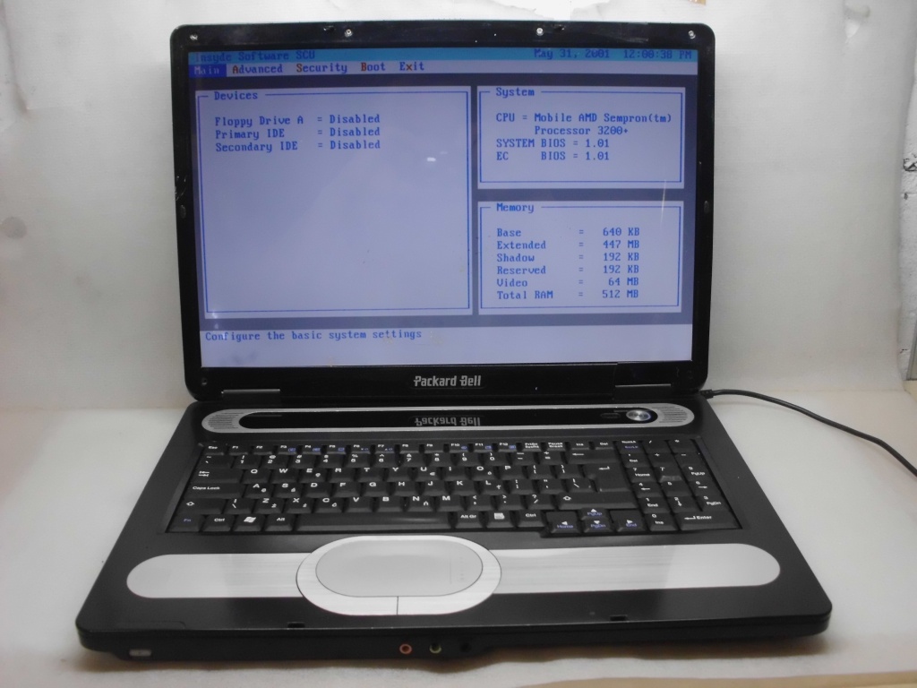 Packard Bell Mit-drag D - odpala!