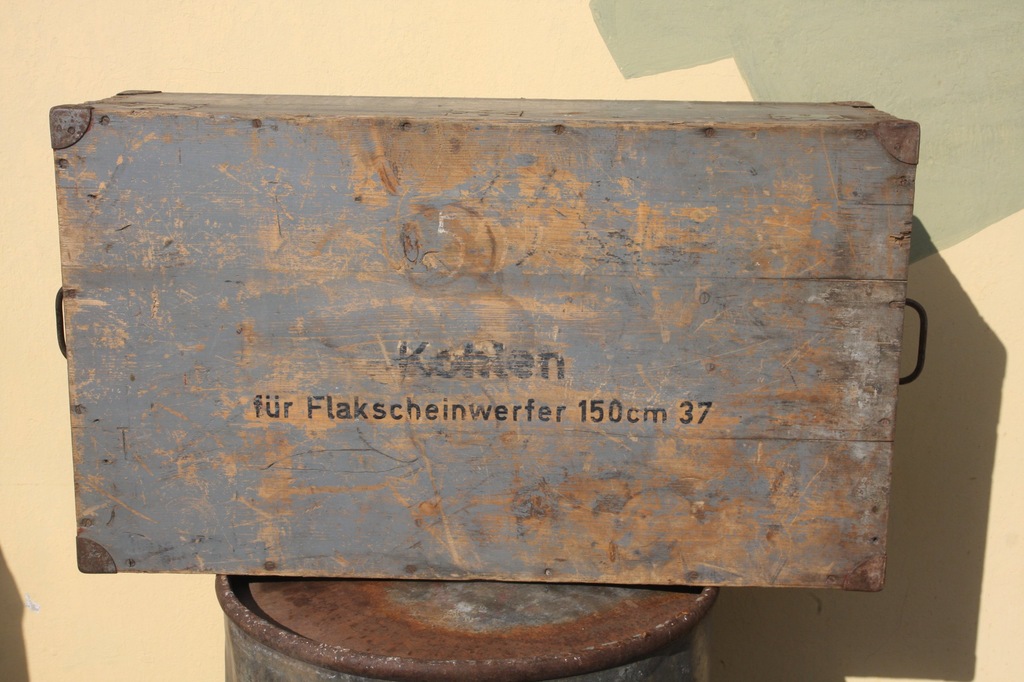 FLAKSCHEINWERFER 150 CM REFLEKTOR SKRZYNIA