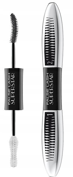 LOREAL TUSZ SUPERSTAR EFEKT PUSH UP CZARNY 2W1