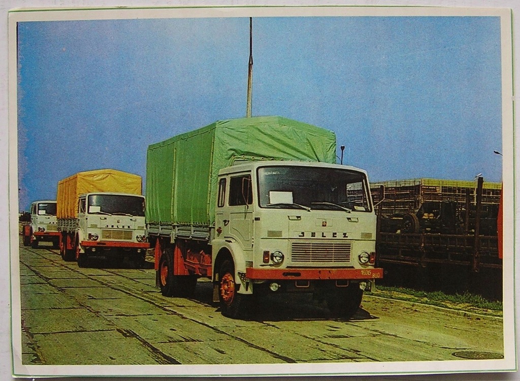JELCZ CIĘŻAROWY PLANDEKA x2 ZDJĘCIE 197x