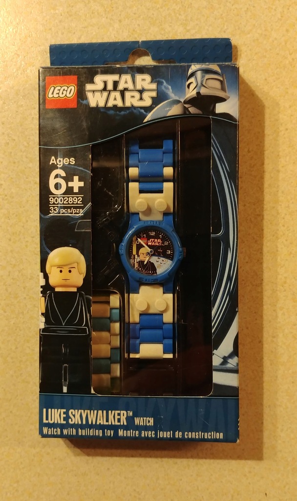 LEGO STAR WARS 9002892 ZEGAREK LUKE SKYWALKER