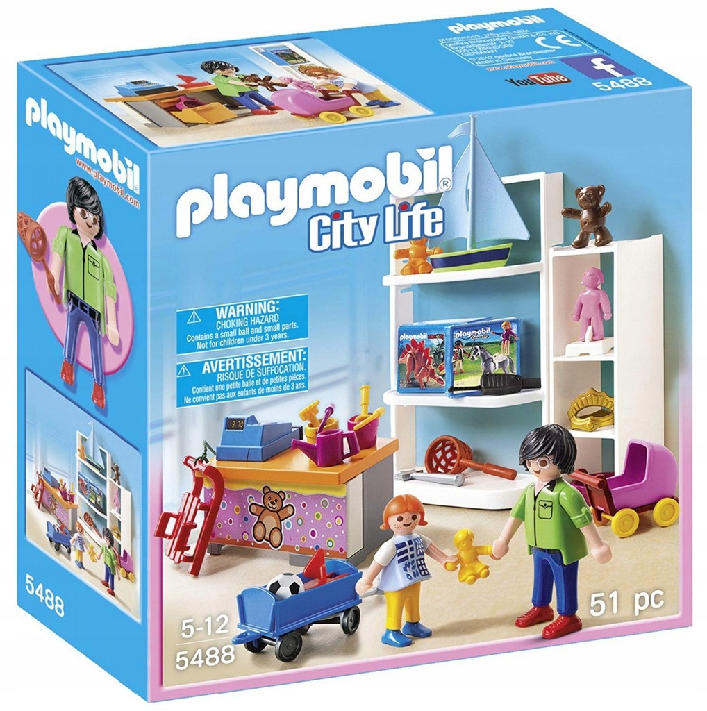 Playmobil City Life 5488 Sklep z zabawkami 24H
