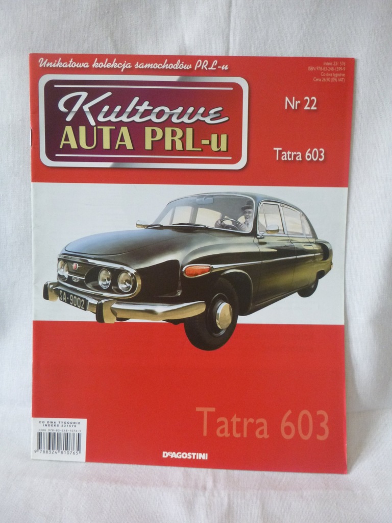 Gazetka Kultowe Auta PRLu - TATRA 603