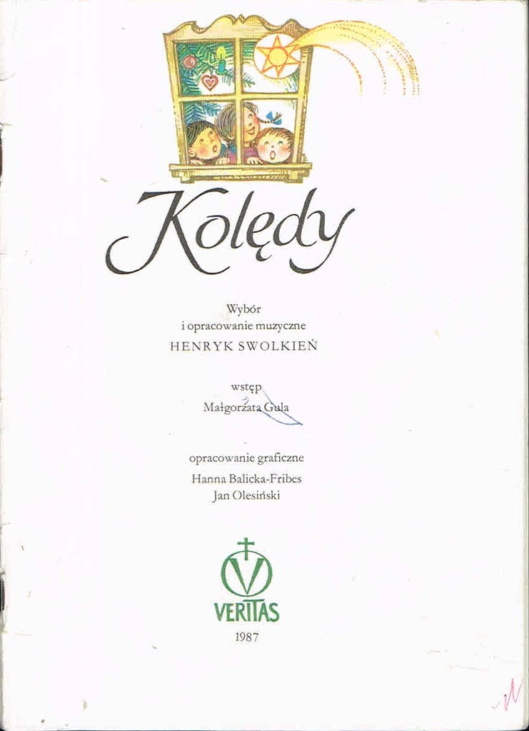 Swolkień - Kolędy Bóg się rodzi Lulajże NUTY wyd 3