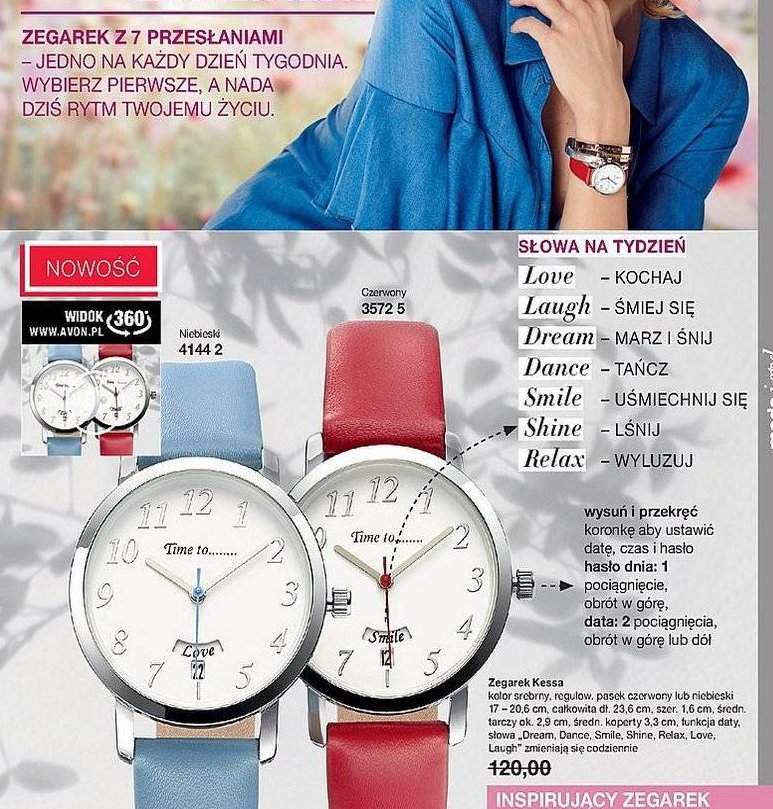 Avon - Zegarek Kessa