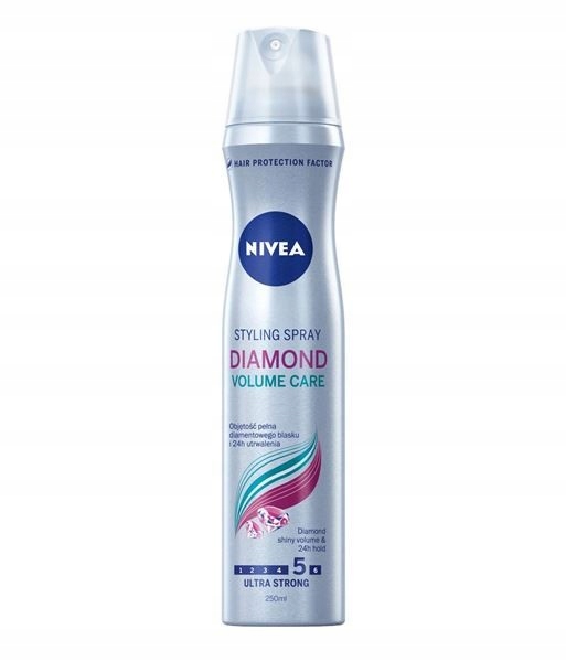 NIVEA LAKIER DO WŁOSÓW DIAMOND VOLUME CARE