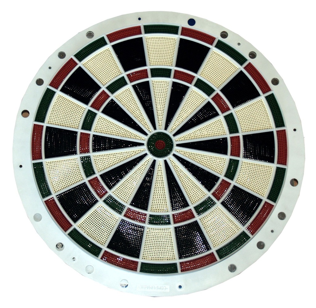 Tarcza do darta lotek rzutek Amerykańska 40cm