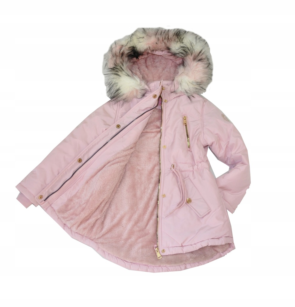 Kurtka ZIMOWA PARKA dziewczęca r.152 cm - 7610284409 - oficjalne