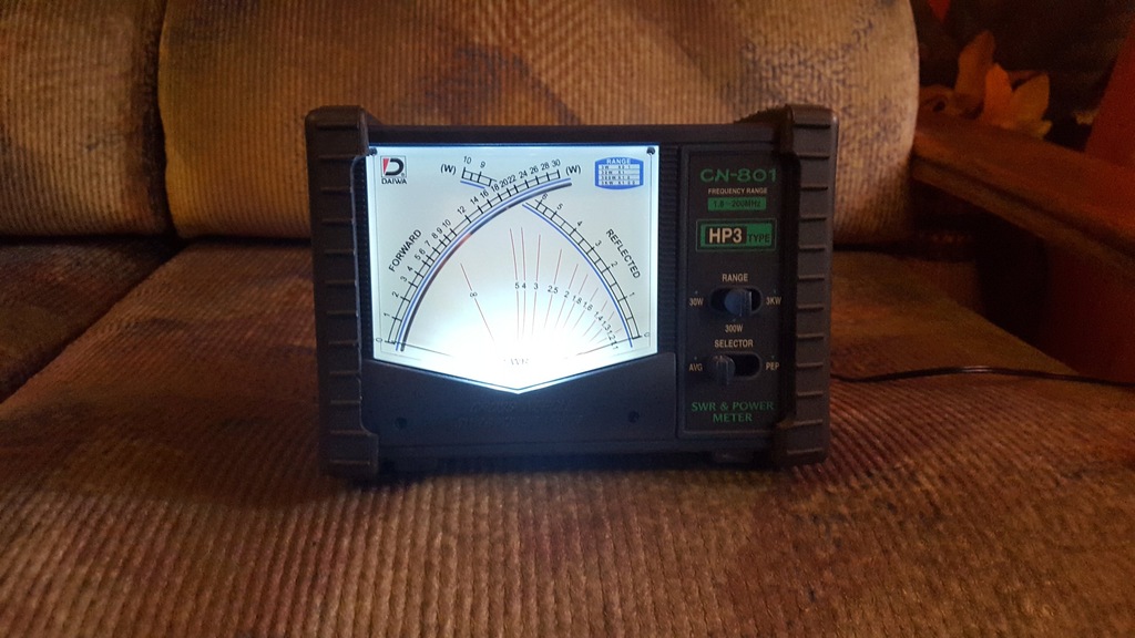 Miernik Daiwa CN-801 HP3 1.8-200 MHz  SWR/POWER 