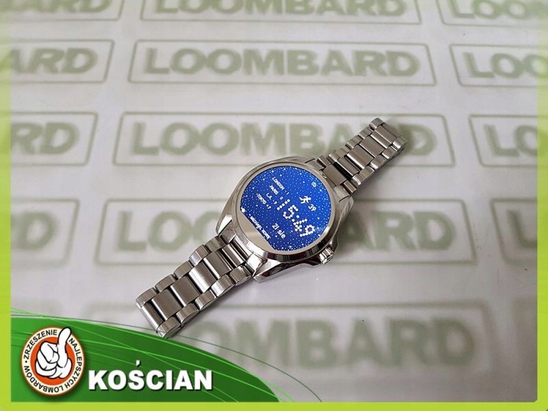 smartwatch michael kors access bradshaw srebrny mkt5012