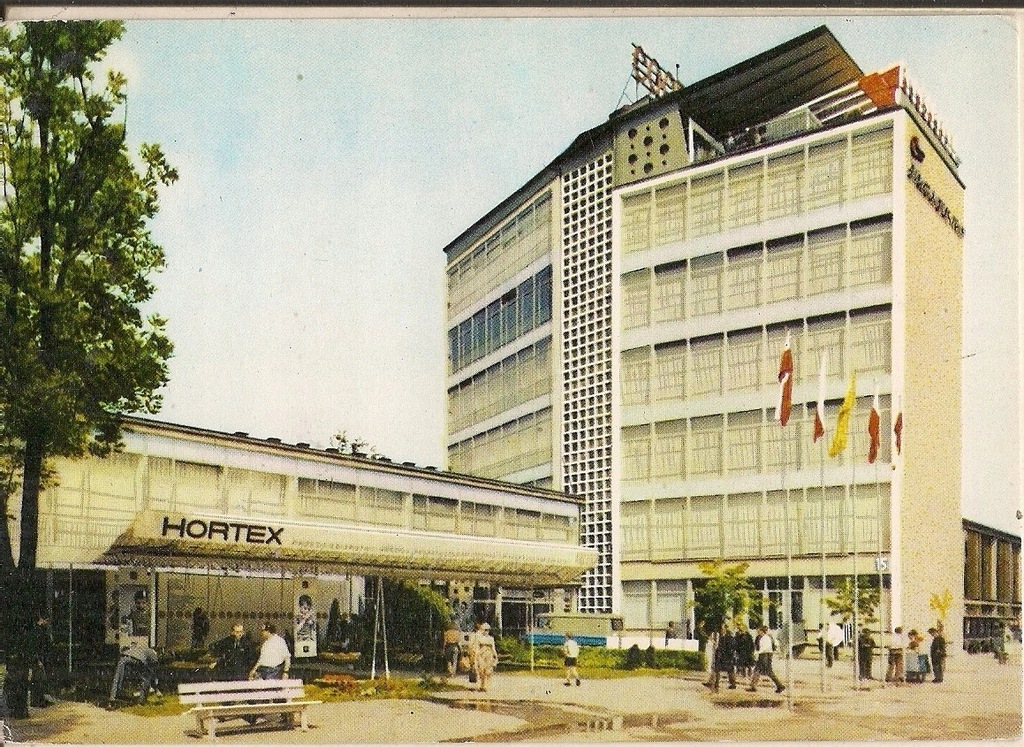 pocztówka POZNAŃ MTP Pawilon Hortex RUCH 69