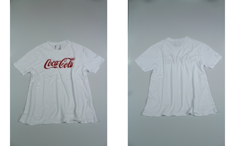22P115__D17 T-SHIRT CASUAL COCA COLA BASIC__M