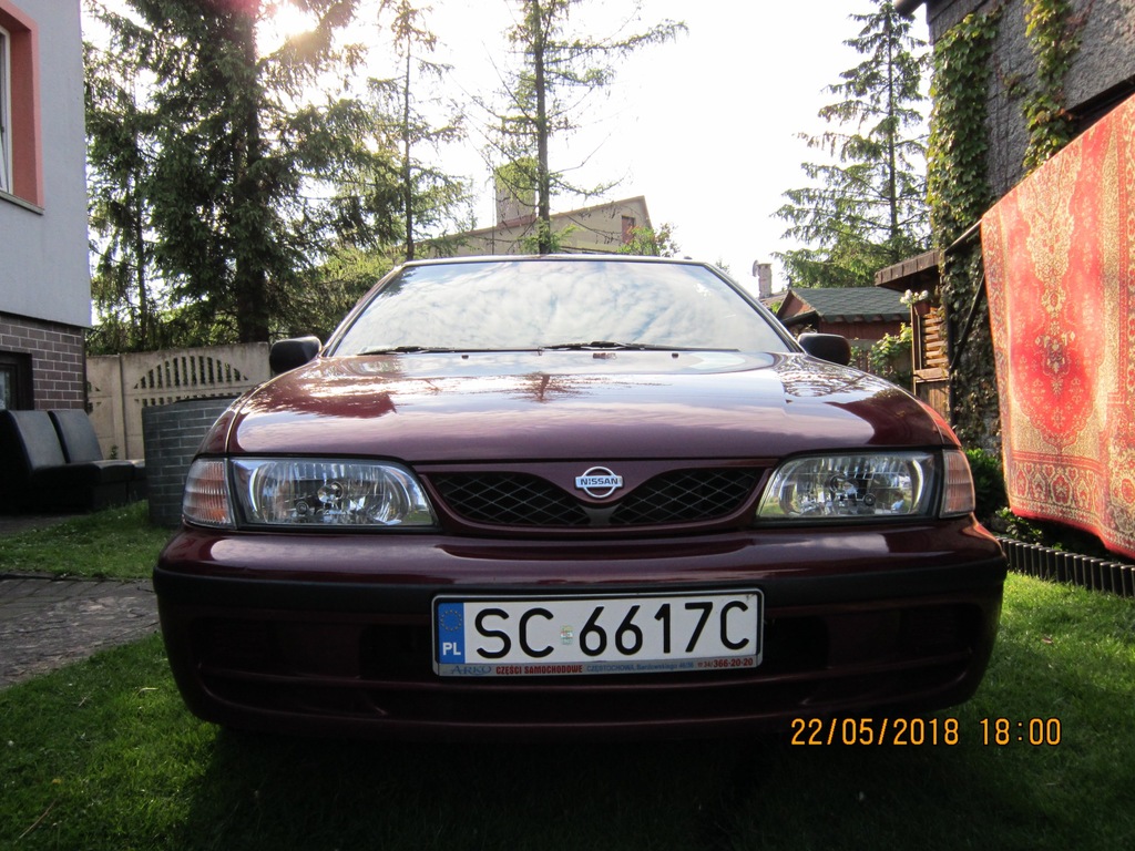 Nissan Almera # 1998 # N15 # 1,6 Benzyna # Sprawny
