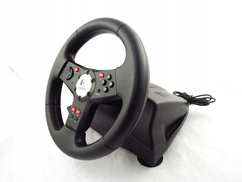 LOGITECH FORMULA VIBRATION FEEDBACK WHEEL E-UK12 - 7681304903 ...