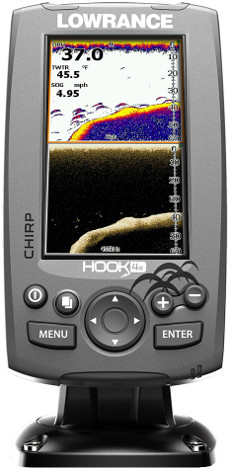 Echosonda Lowrance Hook 4x Chirp 