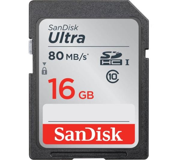 OUTLET OLEOLE SANDISK ULTRA SDHC 16GB 80MB/S UHS-I