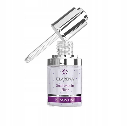 CLARENA SNAIL MUCIN ELIXIR ZE ŚLUZEM ŚLIMAKA 30ML