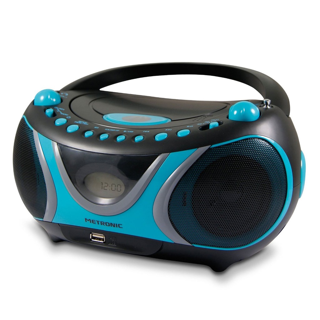 BOOMBOX METRONIC  Radio CD-MP3