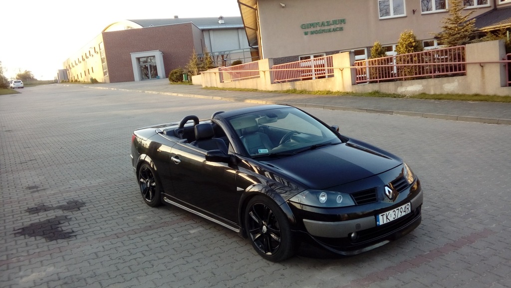 Renault Megane 2 CC, 2.0 Turbo, Gwint, Karmann