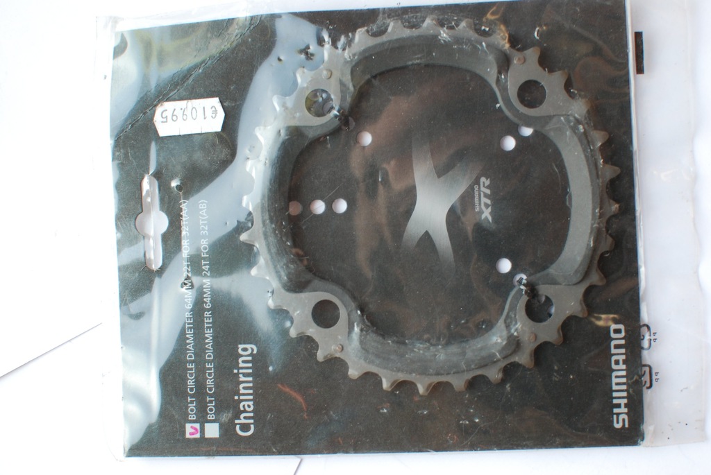 TARCZA XTR M970 32T leżak magazynowy