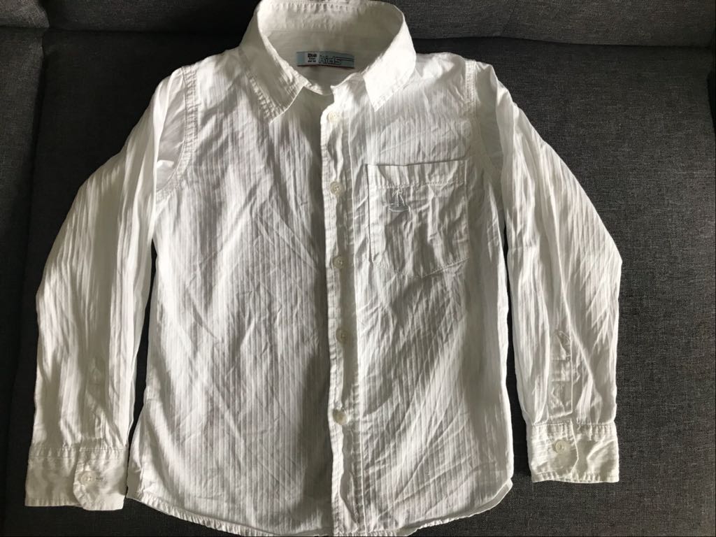 Koszula biała SUPER jNowa 116 5-6 lat RESERVED