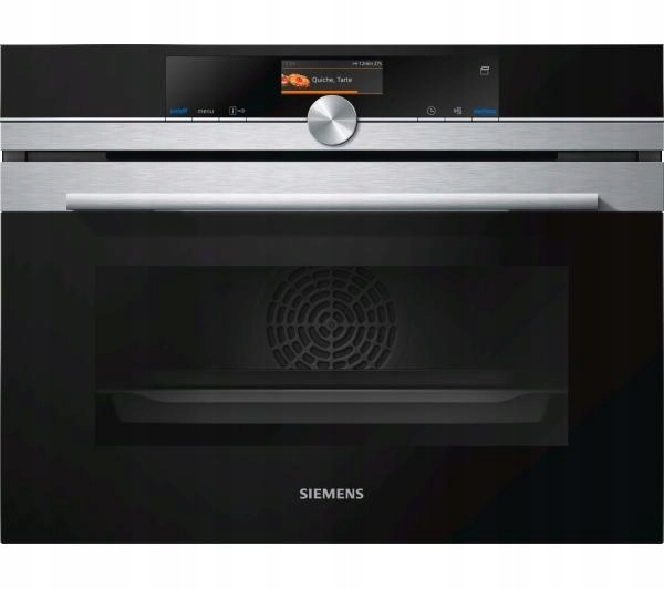 CZARNY PIEKARNIK PAROWY SIEMENS iQ700 CS636GBS1 A+