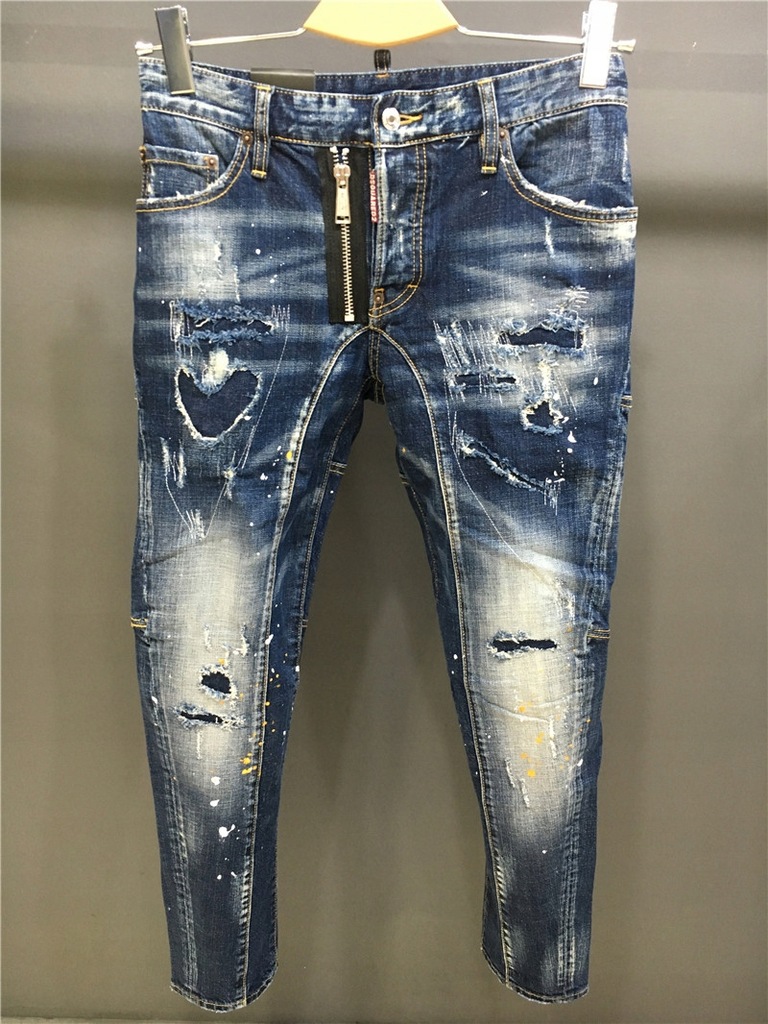 DSQUARED Spodnie jeansowe męski -NA ZAMÓWIENIE-4