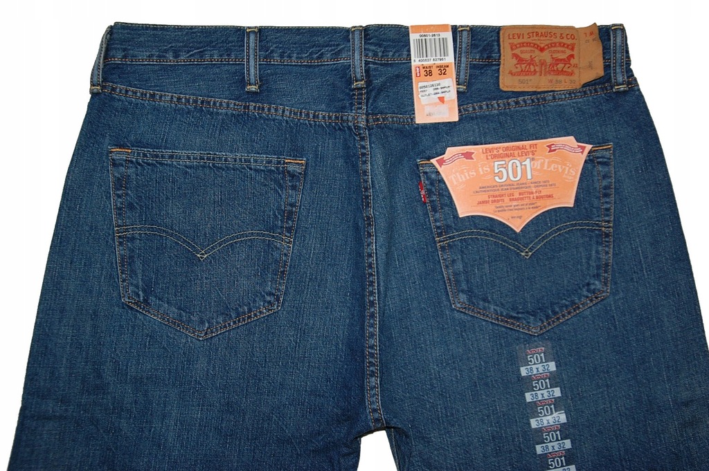 levis 501 38 32